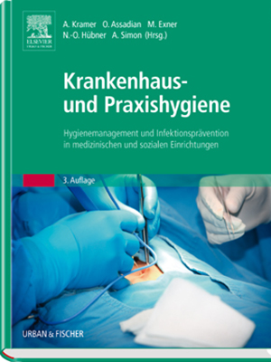Buchcover Krankenhaus- Und Praxishygiene Buchcover Krankenhaus- Und Praxishygiene - Urban & Fischer Verlag